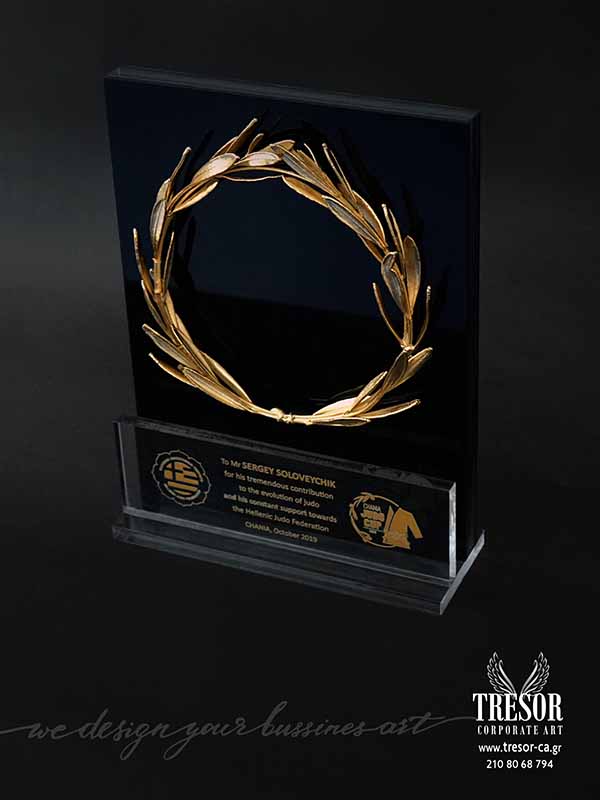 Tresor Corporate Art Αναμνηστικό προσωποποιημένο βραβείο Εκτύπωση UV σε πλεξιγκλάς Δώρα για γιορτή Τρόπαια Πλακέτα για δώρο Πρωτότυπα δώρα Ιδέες για βραβεία